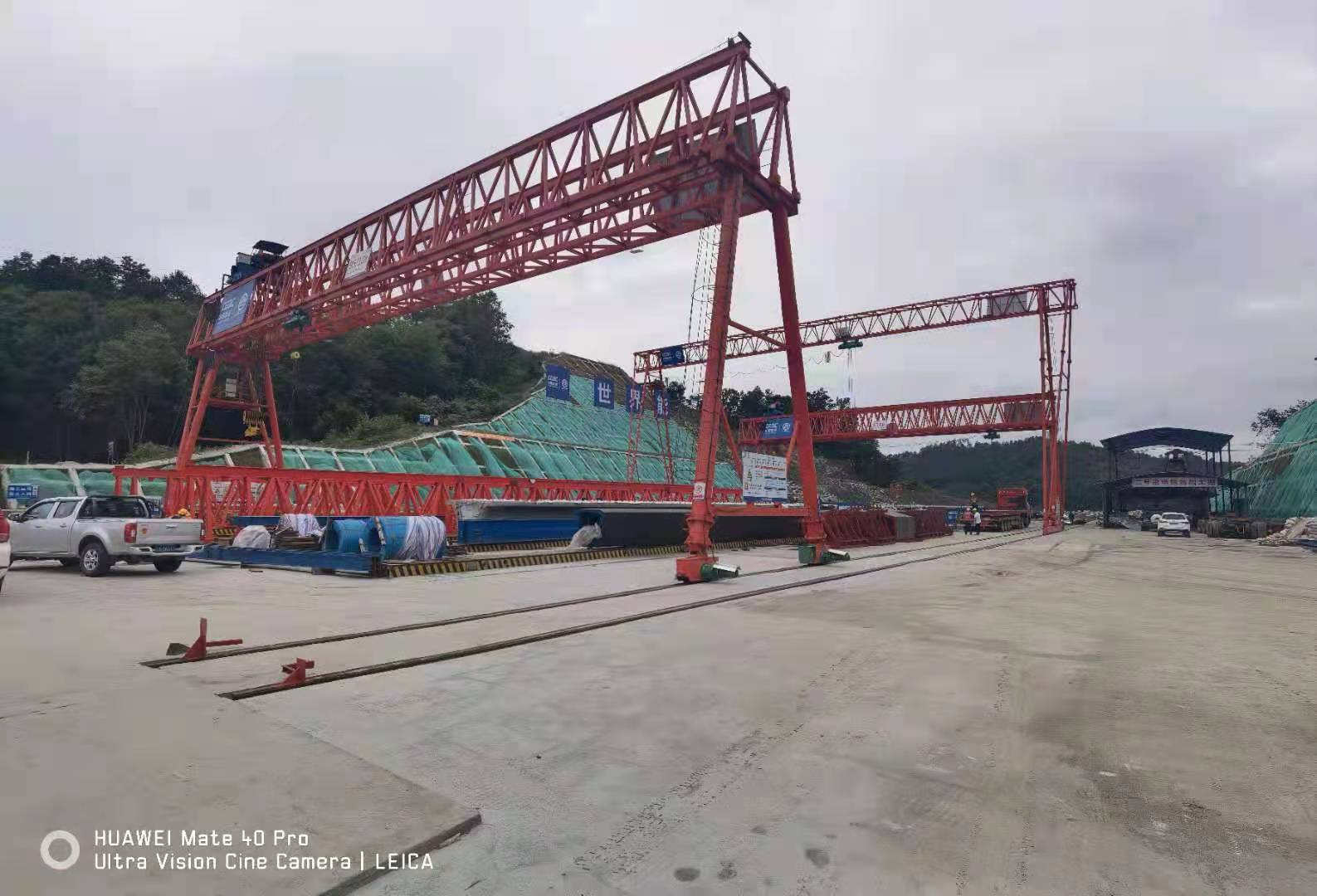 中國(guó)能建陜西項(xiàng)目MG95/10t-33m-10m、MH10t-38m-15m龍門(mén)吊